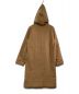 STEVEN ALAN (スティーブンアラン) PILE MELTON HOOD COAT キャメル サイズ:SIZE S：13000円
