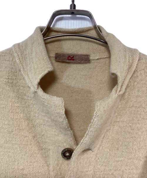 45R（フォーティファイブ・アール）45R (フォーティーファイブアール) ニットジャケット ベージュ サイズ:SIZE 01の古着・服飾アイテム