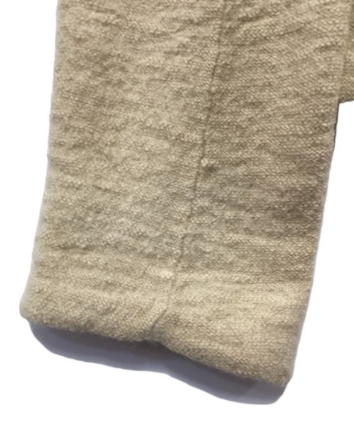 45R（フォーティファイブ・アール）45R (フォーティーファイブアール) ニットジャケット ベージュ サイズ:SIZE 01の古着・服飾アイテム