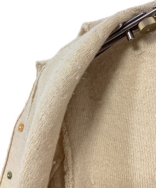 45R（フォーティファイブ・アール）45R (フォーティーファイブアール) ニットジャケット ベージュ サイズ:SIZE 01の古着・服飾アイテム