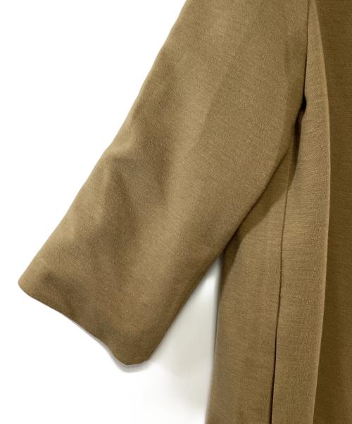 rosy monster（ロージーモンスター）rosy monster (ロージーモンスター) ワンピース ベージュ×ホワイト サイズ:Fの古着・服飾アイテム