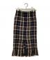 SHIPS (シップス) john branigan (ジョンブラニガン) ニットスカート ブラック×ブラウン サイズ:S：4000円