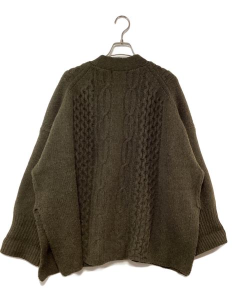 RIAM-PLAGE（リアムプラージュ）RIAM-PLAGE (リアムプラージュ) ニットカーディガン グリーン サイズ:なしの古着・服飾アイテム