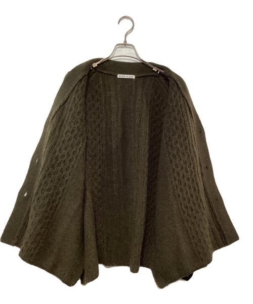 RIAM-PLAGE（リアムプラージュ）RIAM-PLAGE (リアムプラージュ) ニットカーディガン グリーン サイズ:なしの古着・服飾アイテム