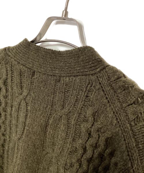 RIAM-PLAGE（リアムプラージュ）RIAM-PLAGE (リアムプラージュ) ニットカーディガン グリーン サイズ:なしの古着・服飾アイテム