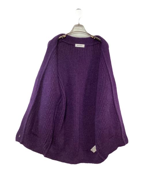 SACRA（サクラ）SACRA (サクラ) モヘアコードカーディガン ピンク サイズ:38の古着・服飾アイテム