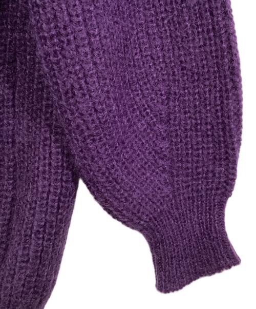 SACRA（サクラ）SACRA (サクラ) モヘアコードカーディガン ピンク サイズ:38の古着・服飾アイテム