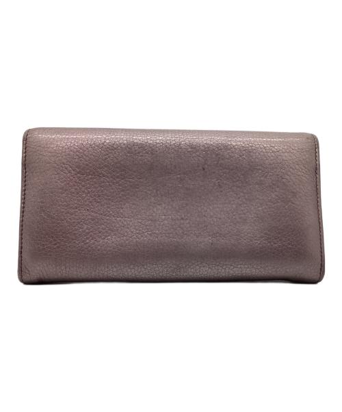 GUCCI（グッチ）GUCCI (グッチ) 長財布 ライトパープルの古着・服飾アイテム