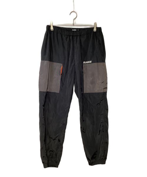 X-LARGE（エクストララージ）X-LARGE (エクストララージ) トラックパンツ ブラック サイズ:XLの古着・服飾アイテム