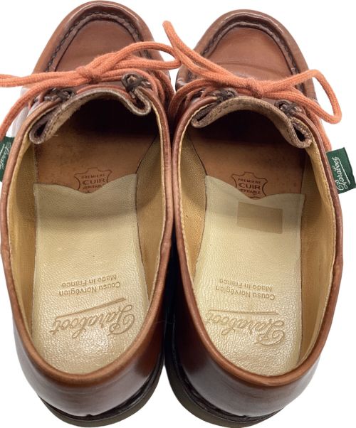 PARABOOT（パラブーツ）PARABOOT (パラブーツ) ミカエル チロリアンシューズ ブラウン サイズ:18R4の古着・服飾アイテム