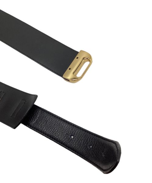 DEUXIEME CLASSE（ドゥーズィエム クラス）DEUXIEME CLASSE (ドゥーズィエム クラス) LOUISE ASSOMO ベルト ブラックの古着・服飾アイテム