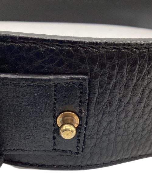 DEUXIEME CLASSE（ドゥーズィエム クラス）DEUXIEME CLASSE (ドゥーズィエム クラス) LOUISE ASSOMO ベルト ブラックの古着・服飾アイテム