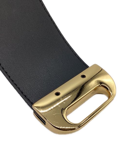 DEUXIEME CLASSE（ドゥーズィエム クラス）DEUXIEME CLASSE (ドゥーズィエム クラス) LOUISE ASSOMO ベルト ブラックの古着・服飾アイテム