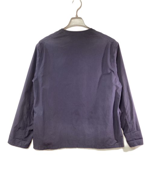 DANTON（ダントン）DANTON (ダントン) ノーカラージャケット ネイビー サイズ:38の古着・服飾アイテム