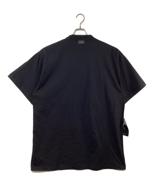 BALENCIAGA（バレンシアガ）BALENCIAGA (バレンシアガ) インサイドアウトロゴオーバーサイズTシャツ ブラック サイズ:Sの古着・服飾アイテム