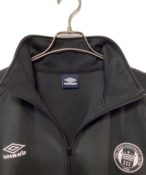 UMBRO（アンブロ）UMBRO (アンブロ) FREAK'S STORE (フリークスストア) 別注 Track Jacket 2 ブラック サイズ:Lの古着・服飾アイテム