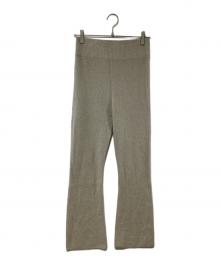 DEUXIEME CLASSE（ドゥーズィエム クラス）の古着「ニットパンツ」｜ベージュ