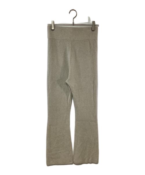DEUXIEME CLASSE（ドゥーズィエム クラス）DEUXIEME CLASSE (ドゥーズィエム クラス) ニットパンツ ベージュ サイズ:36の古着・服飾アイテム