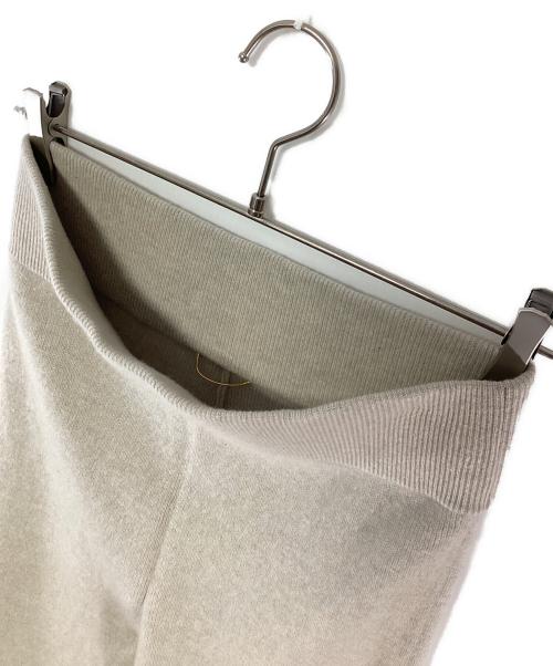 DEUXIEME CLASSE（ドゥーズィエム クラス）DEUXIEME CLASSE (ドゥーズィエム クラス) ニットパンツ ベージュ サイズ:36の古着・服飾アイテム