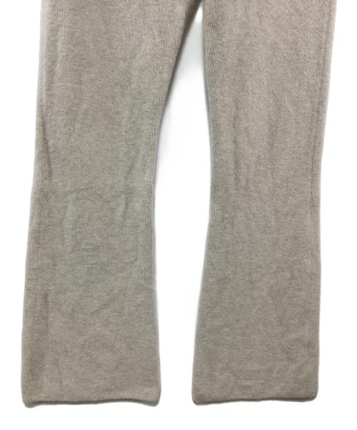 DEUXIEME CLASSE（ドゥーズィエム クラス）DEUXIEME CLASSE (ドゥーズィエム クラス) ニットパンツ ベージュ サイズ:36の古着・服飾アイテム