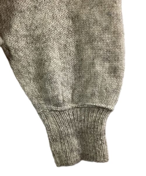 45R（フォーティファイブ・アール）45R (フォーティーファイブアール) シェットランド超ガーゼの908フーディ ベージュ サイズ:2の古着・服飾アイテム