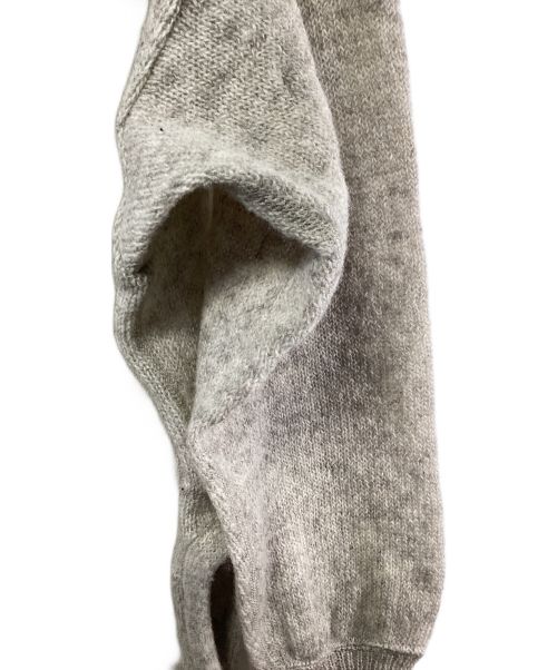 45R（フォーティファイブ・アール）45R (フォーティーファイブアール) シェットランド超ガーゼの908フーディ ベージュ サイズ:2の古着・服飾アイテム