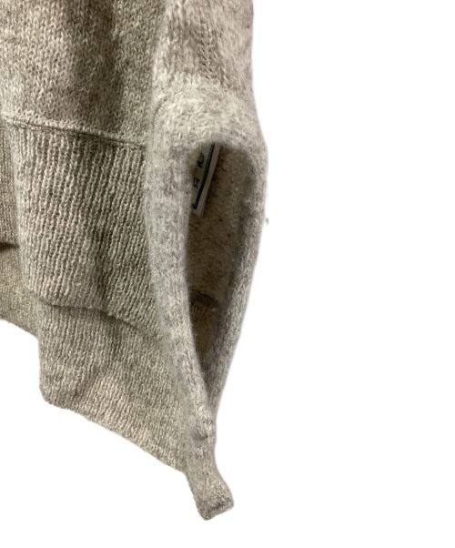 45R（フォーティファイブ・アール）45R (フォーティーファイブアール) シェットランド超ガーゼの908フーディ ベージュ サイズ:2の古着・服飾アイテム