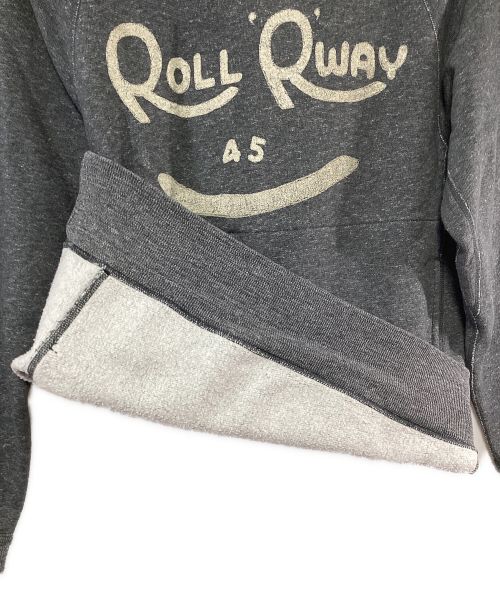 45R（フォーティファイブ・アール）45R (フォーティーファイブアール) 裏起毛スウェット グレー サイズ:2の古着・服飾アイテム