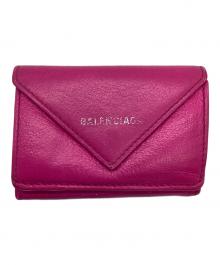 BALENCIAGA（バレンシアガ）の古着「コンパクトウォレット」｜ショッキングピンク