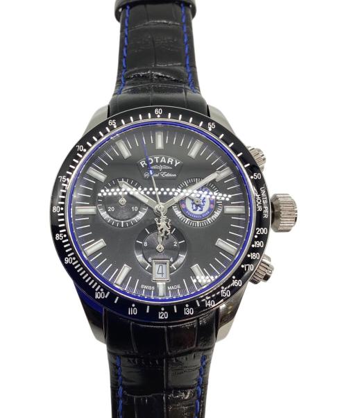 ROTARY（ロータリー）ROTARY (ロータリー) 腕時計　	CHELSEA ブラックの古着・服飾アイテム