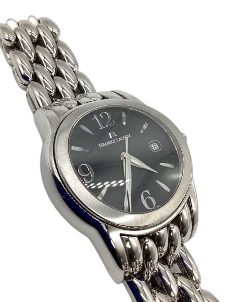 MAURICE LACROIX（モーリス・ラクロア）MAURICE LACROIX (モーリス・ラクロア) 腕時計 ブラックの古着・服飾アイテム