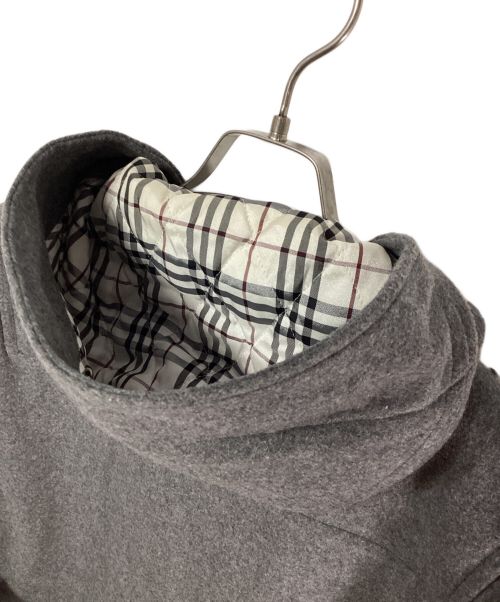 BURBERRY BLACK LABEL（バーバリーブラックレーベル）BURBERRY BLACK LABEL (バーバリーブラックレーベル) ダッフルコート グレー サイズ:Mの古着・服飾アイテム