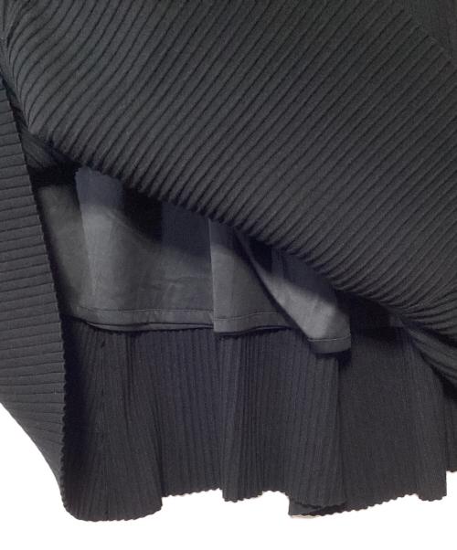 Mila Owen（ミラオーウェン）Mila Owen (ミラオーウェン) ニットスカート ブラック サイズ:1の古着・服飾アイテム