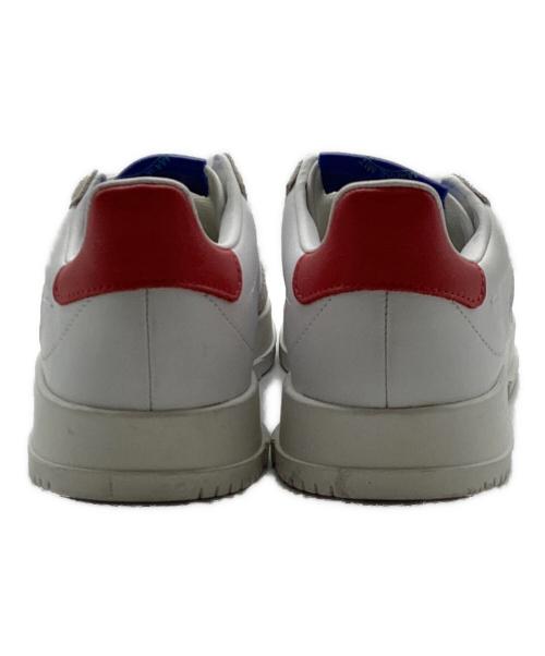 adidas Originals（アディダスオリジナル）adidas Originals (アディダスオリジナル) SC PREMIERE（プリミエ） ホワイト×ベージュ×レッド サイズ:US9の古着・服飾アイテム