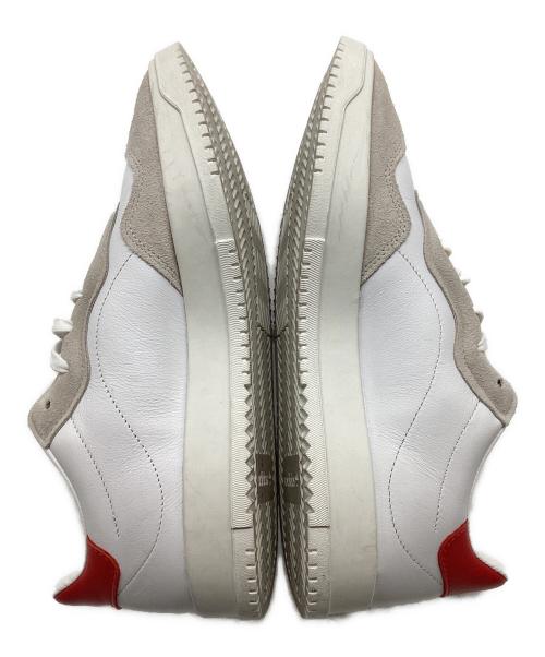 adidas Originals（アディダスオリジナル）adidas Originals (アディダスオリジナル) SC PREMIERE（プリミエ） ホワイト×ベージュ×レッド サイズ:US9の古着・服飾アイテム