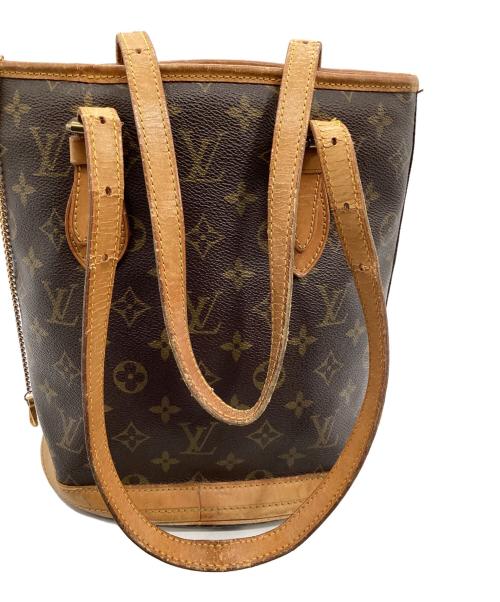 LOUIS VUITTON（ルイ ヴィトン）LOUIS VUITTON (ルイ ヴィトン) バケットPM ブラウンの古着・服飾アイテム