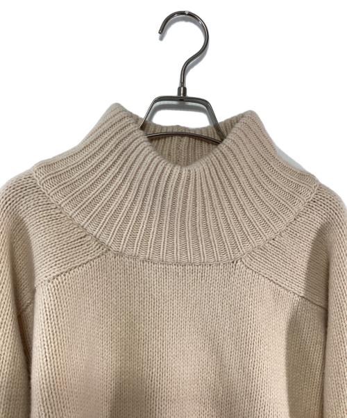 COLUMN（コラム）COLUMN (コラム) タートルニットプルオーバー ベージュ サイズ:Fの古着・服飾アイテム