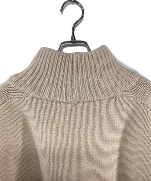 COLUMN（コラム）COLUMN (コラム) タートルニットプルオーバー ベージュ サイズ:Fの古着・服飾アイテム