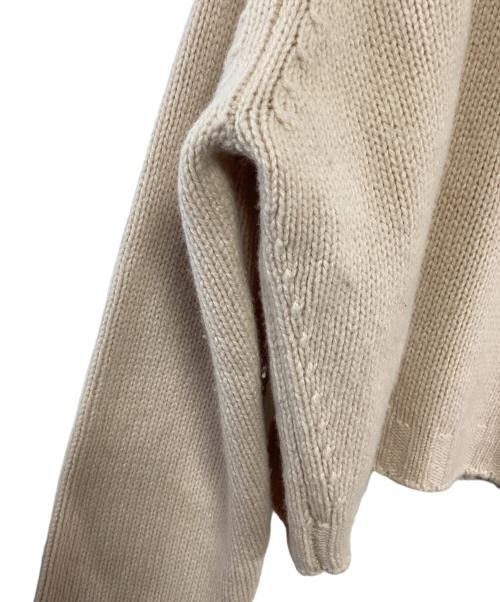 COLUMN（コラム）COLUMN (コラム) タートルニットプルオーバー ベージュ サイズ:Fの古着・服飾アイテム