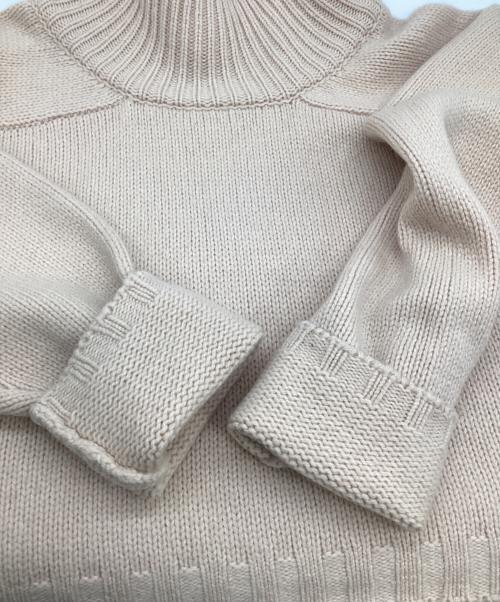 COLUMN（コラム）COLUMN (コラム) タートルニットプルオーバー ベージュ サイズ:Fの古着・服飾アイテム