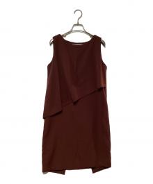 URBAN RESEARCH（アーバンリサーチ）の古着「バックデザインドレス」｜ブラウン
