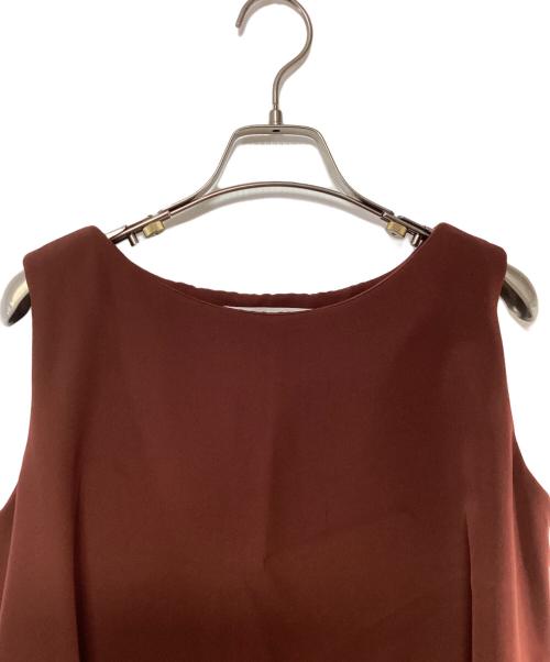 URBAN RESEARCH（アーバンリサーチ）URBAN RESEARCH (アーバンリサーチ) バックデザインドレス ブラウン サイズ:Freeの古着・服飾アイテム