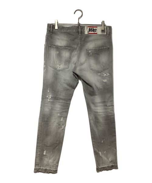 DSQUARED2（ディースクエアード）DSQUARED2 (ディースクエアード) デニムパンツ グレー サイズ:SIZE 48の古着・服飾アイテム