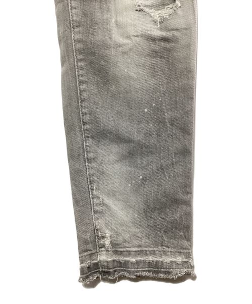 DSQUARED2（ディースクエアード）DSQUARED2 (ディースクエアード) デニムパンツ グレー サイズ:SIZE 48の古着・服飾アイテム