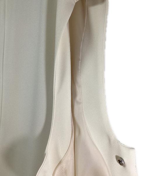 MAISON SPECIAL（メゾンスペシャル）MAISON SPECIAL (メゾンスペシャル) ダブルクロスロングジレ アイボリー サイズ:SIZE FREEの古着・服飾アイテム