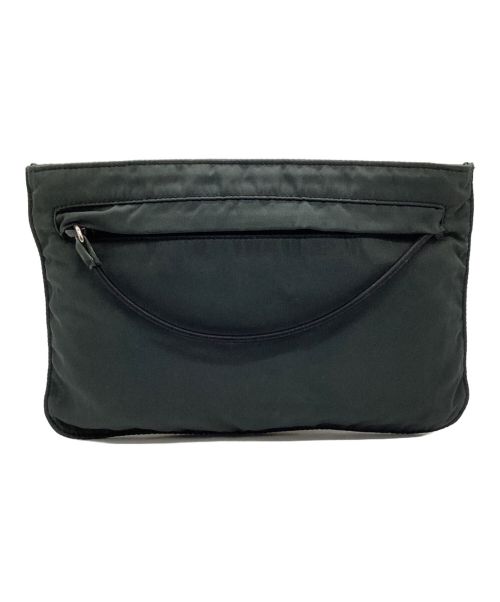 PRADA（プラダ）PRADA (プラダ) ナイロンポーチ グリーンの古着・服飾アイテム