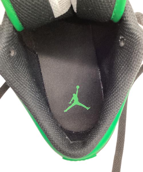 NIKE（ナイキ）NIKE (ナイキ) AIR JORDAN 1 LOW GS グリーン×ブラック サイズ:23の古着・服飾アイテム
