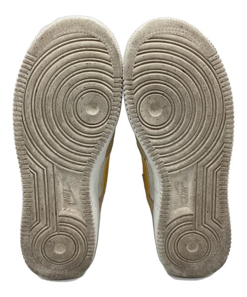 NIKE（ナイキ）NIKE (ナイキ) NIKE AIR FORCE 1 HIGH SE イエロー×ベージュ サイズ:22.5の古着・服飾アイテム