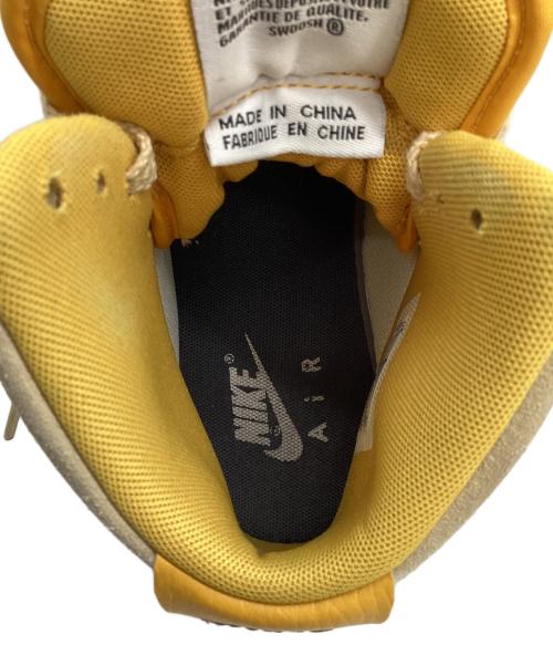 NIKE（ナイキ）NIKE (ナイキ) NIKE AIR FORCE 1 HIGH SE イエロー×ベージュ サイズ:22.5の古着・服飾アイテム