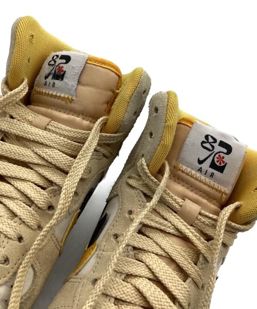 NIKE（ナイキ）NIKE (ナイキ) NIKE AIR FORCE 1 HIGH SE イエロー×ベージュ サイズ:22.5の古着・服飾アイテム